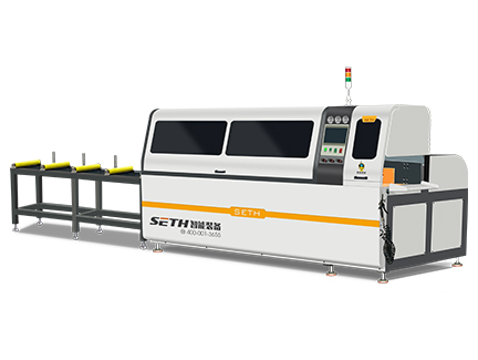 工业铝材三轴无尾料数控切铝机