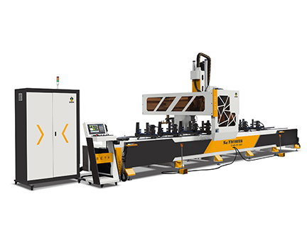 高速四轴数控型材加工中心